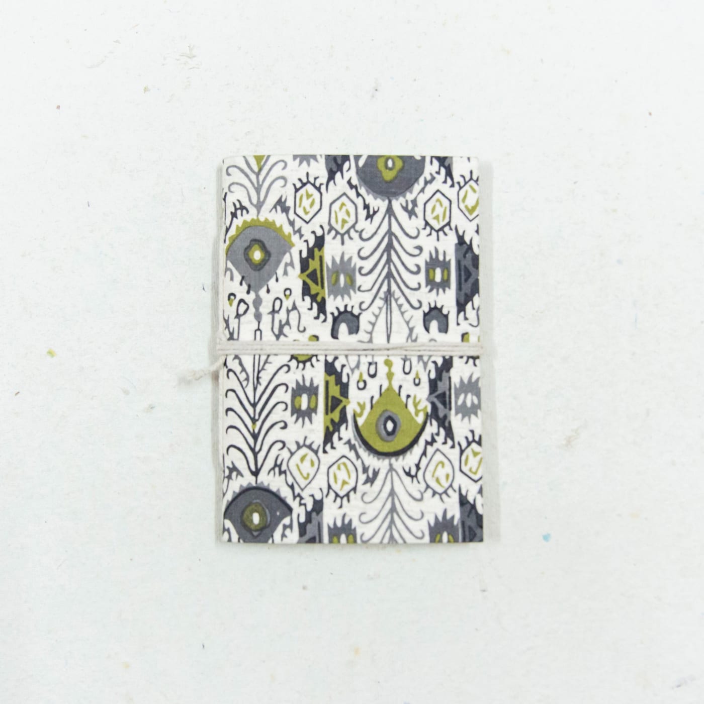 Grey Mono — Cotton notebook