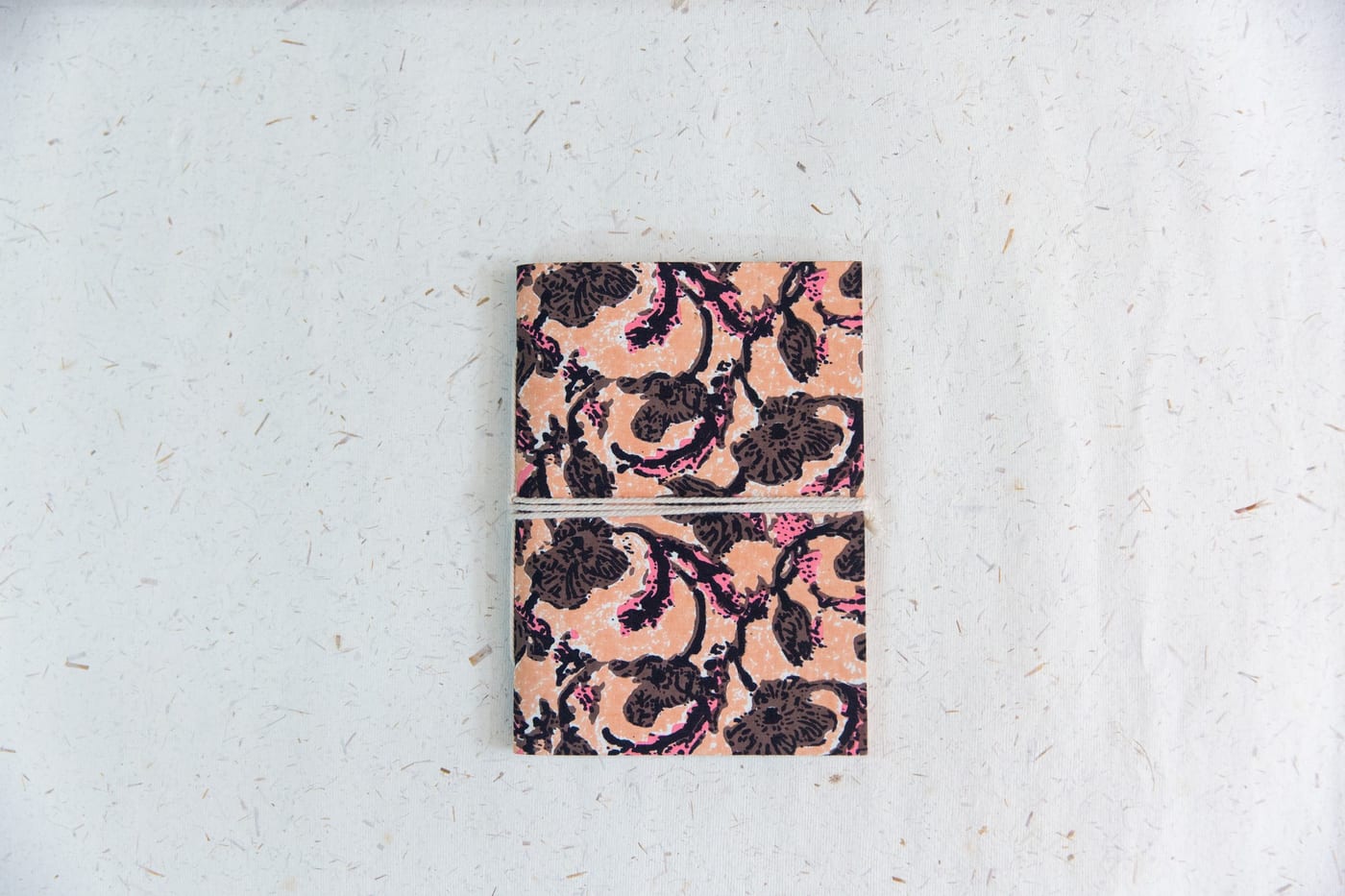 Pink Bloom — Cotton notebook