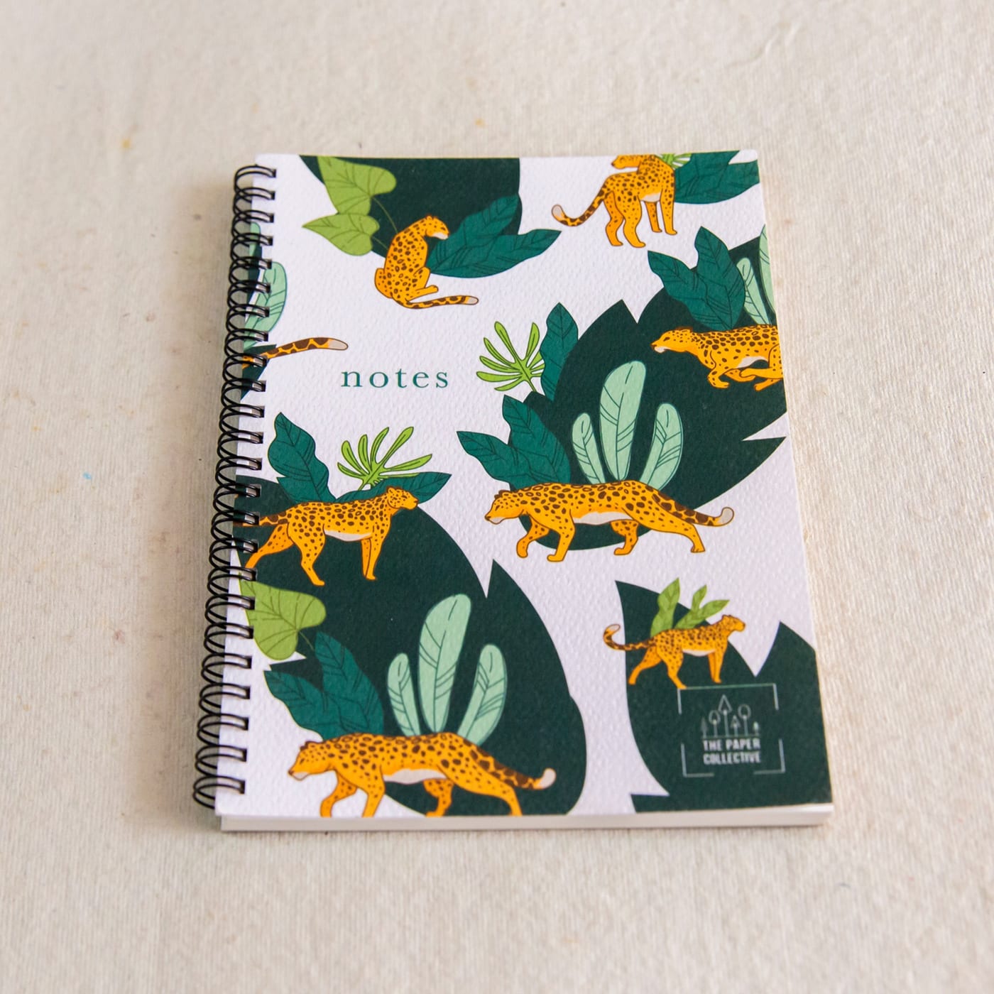 Cheetah — Digital Print notebook
