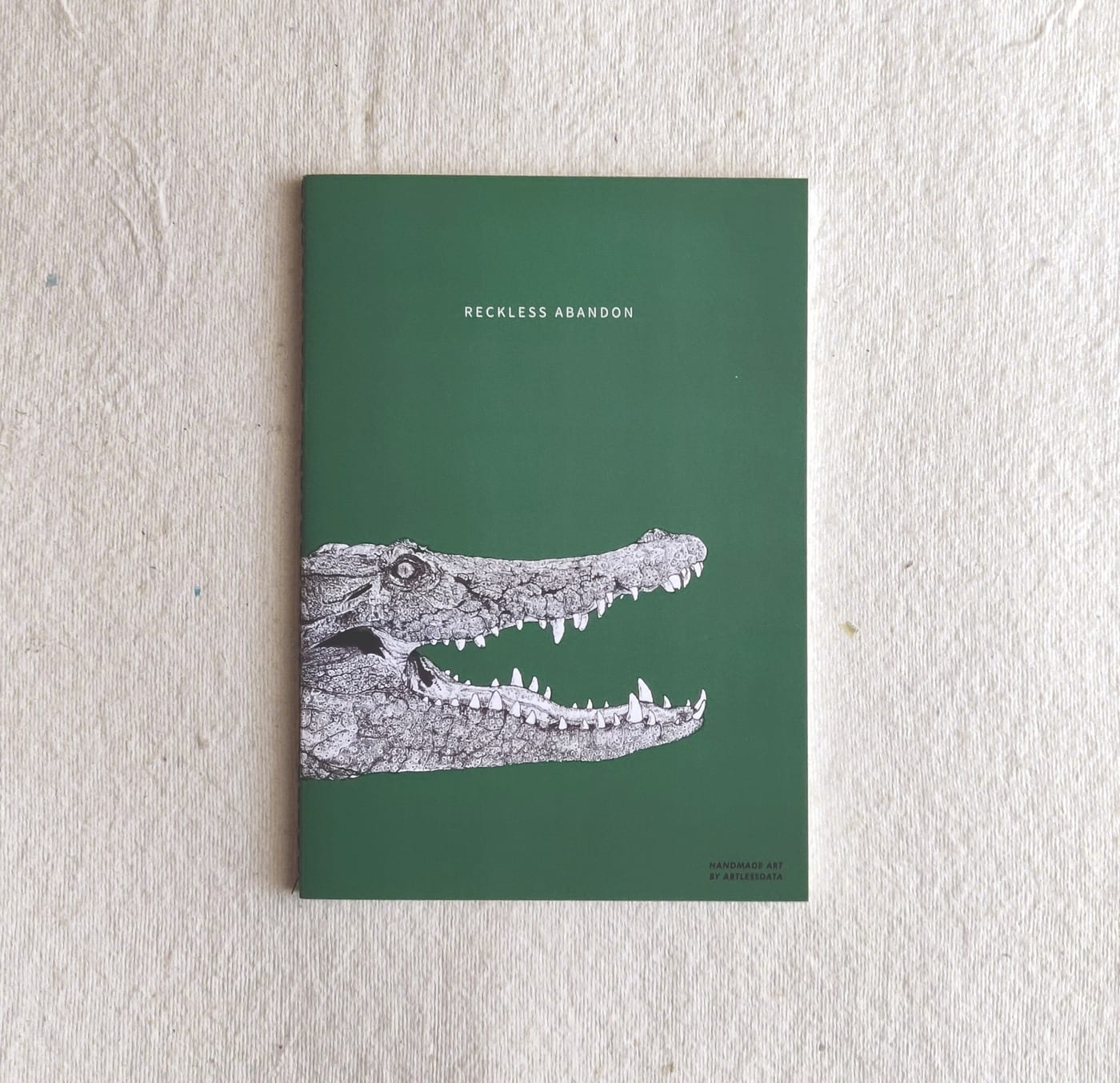 Crocodile — Digital Print notebook