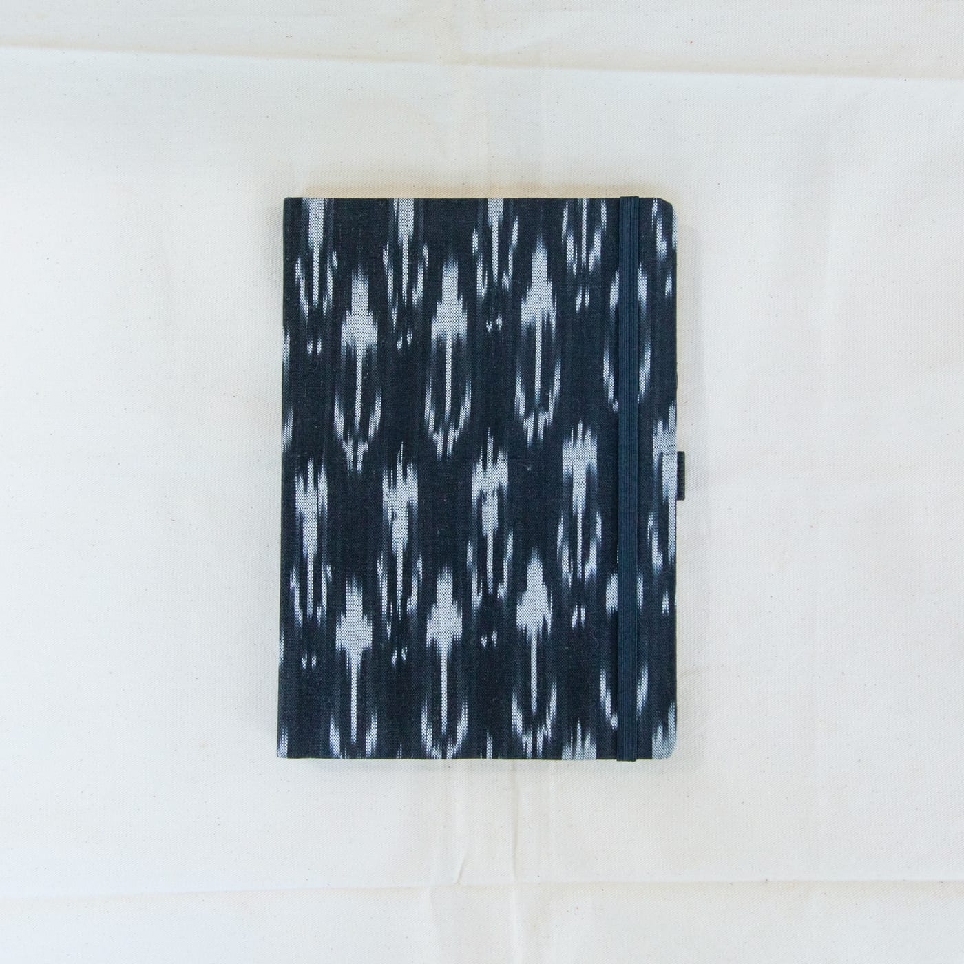 Black Anchor — Ikat notebook