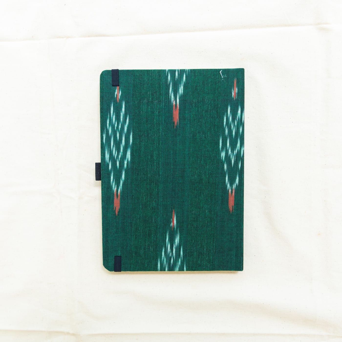 Dark Green — Ikat notebook